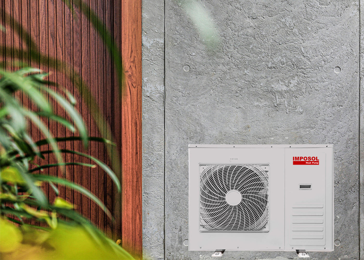 11 kW monoblokk DC inverter és EVI levegő-víz hőszivattyú Fűtés / hűtés + használati melegvíz